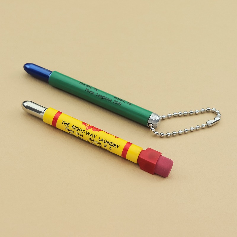 Vintage Pencil Holder_Yellow&amp;Green